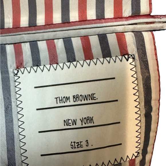 Thom Browne Button Back Classic Sport Coat - Picture 10 of 12